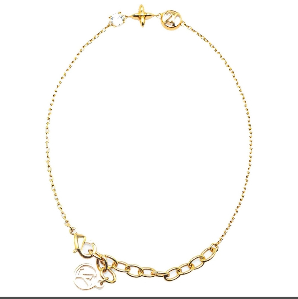 Louis Vuitton Petit Louis Bracelet Never Worn Yellow, Gold plated/ Never Worn - Picture 5 of 7
